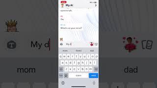Snapchat AI prank