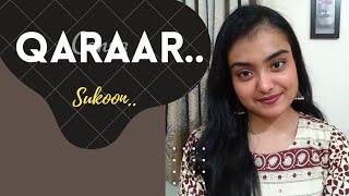 Qaraar cover by Parvathi Meenakshi  Sukoon  Shreya Ghoshal  Sanjay Leela Bhansali