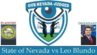 The State of Nevada vs Leo Blundo June 27 2023