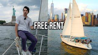FREE RENT on a SAILBOAT in NEW YORK CITY