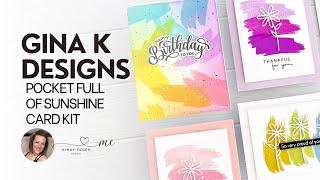 Gina K Release Pocket Full Of Sunshine Card Kit