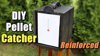 Pellet Catcher With Reinforced Back  - improve your shooting accuracy