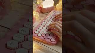 TYPING ASMR - 5 Keyboard Types Typing ASMR No Talking #shorts