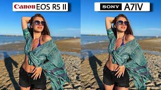 Canon Eos R5 II Vs Sony A7IV Camera Test Comparison