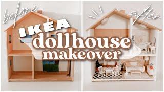 Step By Step Thrifted Ikea Dollhouse Transformation  How to Makeover a Dollhouse