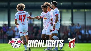 Gebel & Silva lead RBL to victory  RB Leipzig vs. ZFC Meuselwitz 3-1  Highlights Friendly