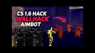 Counter-Strike 1.6 Hack 2024  Trainer  Aimbot Wall Hack Bhop Hack etc  Free Cheat 2024