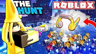  LAUNCHING Vault Star Headphones to EVERYONE in ROBLOX HUNT - Follow and Join Foolzy