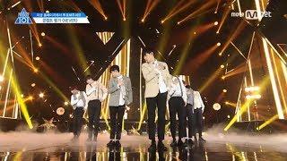 PRODUCE101 シーズン2 国民の息子「NEVER」@コンセプト評価