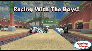 Racing With The Boys - Roblox Take On Sodor