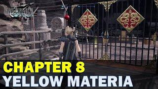 How to get Yellow Materia behind locked gate in Chapter 8  Final Fantasy 7 Remake