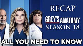 Grey´s Anatomy  Season 18 Recap  All you need to know