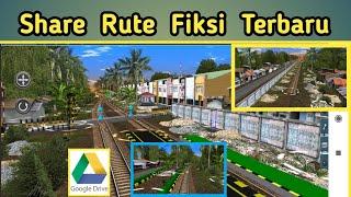 Share Rute Fiksi Terbaru Detail Banget  Trainz Simulator Android 