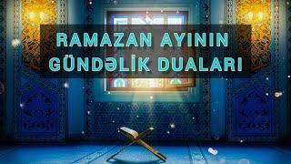 Ramazan ayının gündəlik duaları  Namazdan sonra oxunan dualar  Tərcümə ilə  Hacı Ruslan