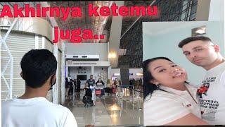 PERTAMA KALI KETEMU SUAMI BULE SETELAH LOCKDOWN  FIRST TIME MEETING  LDR COUPLE UK INDONESIA