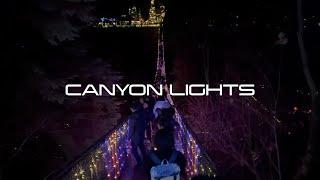 Capilano Suspension Bridge Park Canyon Lights  Vancouver B.C.
