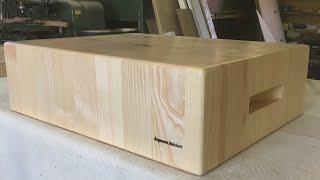 Ash Butcher Block  Woodworking