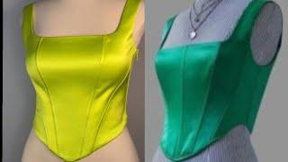 How To Make A square  Neck Top