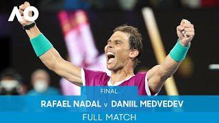 Rafael Nadal v Daniil Medvedev Full Match Final  Australian Open 2022