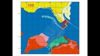 Perjalanan Tektonik India menabrak Eurasia membentuk Himalaya.