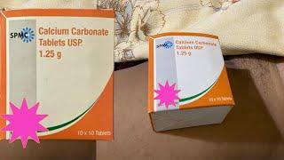 Calcium Carbonate Tablets usp 1.25g Box   mpp88 beauty lifestyle max asia video