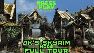 JKs Skyrim AiO Cities Jks Outskirts and JKs Interiors Mods Overview