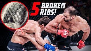 MOST Brutal Knockouts  TOP BELLATOR MMA Moments - Part 1