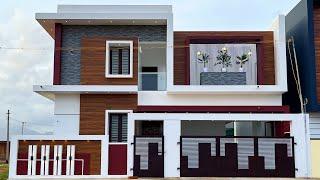 இப்படி ஒ௫ வீடு இ௫ந்தா போதும்  Modern Contemporary Design 3BHK Duplex House with Creative Interiors