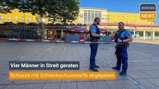 FULDA Vier Männer in Streit geraten - Schüsse mit Schreckschusswaffe abgegeben