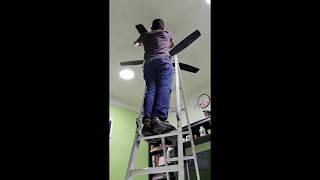 Fan Ceiling Installation - Panasonic Bayu 5 F-M414D