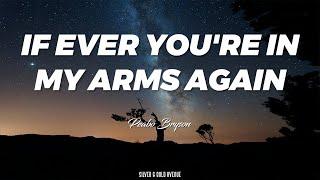 If Ever Youre In My Arms Again Peabo Bryson Lyrics