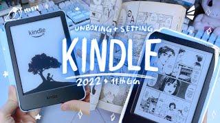 KINDLE 2022 UNBOXING + SET UP 11th Generation   Is the Kindle worth it?   Kaele