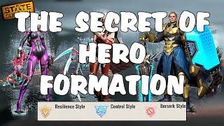 UNDERSTANDING HERO FORMATION - GUIDE AND TIP   STATE OF SURVIVAL