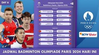 JADWAL LENGKAP BADMINTON OLIMPIADE PARIS 2024 HARI INI PUKUL 1330 WIB LIVE #olimpiadeparis2024