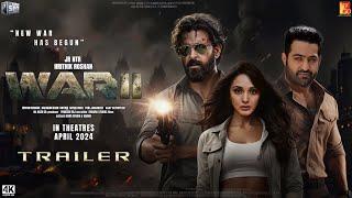 WAR 2 - Hindi Trailer  Hrithik Roshan  Jr. NTR  Kiara Advani  YRF  Salman & Shahrukh  Trailer