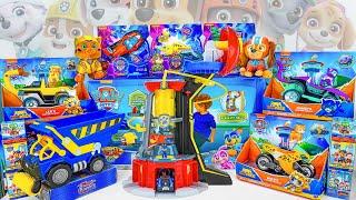 Paw Patrol RESCUE WHEELS toy collection unboxing ASMR  Super Loop Tower HQ l ASMR toy review
