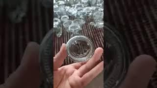 Glass Jar with Cross Production Line