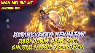 PENINGKATAN KEKUATAN SHI HAO DARI TAMAN OBAT SUCI  PERFECT WORLD  EPS 185