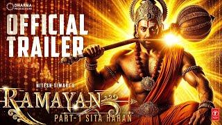 RAMAYANA  OFFICIAL TRAILER Ranbir Kapoor Lara Dutt Sunny DeolSai Pallavi Nitesh TiwariConcept