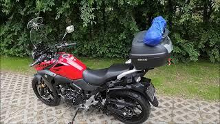 SHAD SH40 top case on a Suzuki V-Strom 250 DL250