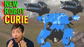 NEW Flying Robot CURIE - War Robots Test Server