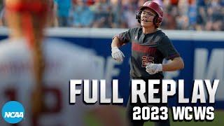 Stanford vs. Alabama 2023 Womens College World Series  FULL REPLAY