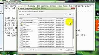 How to restore deleted files in recycle bin easy way with NO SOFTWARE