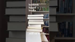I can’t believe I haven’t read these booktok hyped books yet #books #booktube #booktok #reading