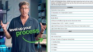 Cinematographer’s Film Templates & Film Production Docs