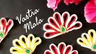 Easy & beautiful Gejje Vastra mala Design Cotton Garland  vastra mala for vinayagar