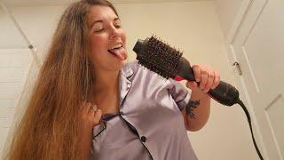 Witness The Mindblowing Transformation When Giantess ASMR Combines a Hairy Situation W a Hairdryer