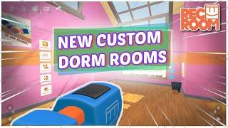 NEW CUSTOM DORM ROOMS