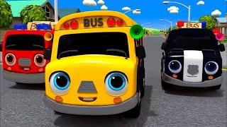 Baby Toddler Songs - Wheels on the Bus - Nursery Rhymes & Kids Songs