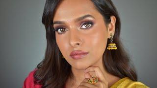 SOFT GLAM INDIAN MAKEUP LOOK FOR FESTIVE SEASON